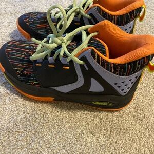 AND1 Kids' Colorful Sneakers with Orange Highlights